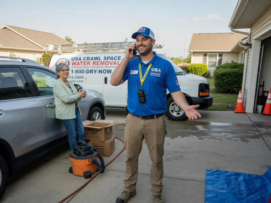 Crawl Space Water Removal Fort Cobb, OK FAQs